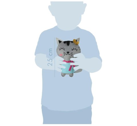 Zestaw Maskotka do szycia Kotka Tina