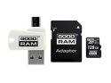 Karta pamięci microSDHC 128GB CL10 + adapter + czytnik