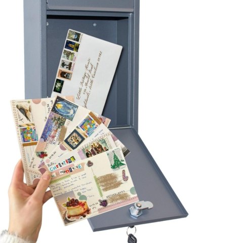 SKRZYNKA NA LISTY 21.5X9X31CM 1067537 SASKA GARDEN