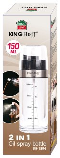 ATOMIZER SPRYSKIWACZ DO OLEJU OLIWY OCTU 2W1 150ML KINGHOFF KH-1894