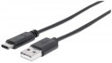 TECHLY Kabel USB 2.0 USB-A na USB-C 1 m M/M 353298