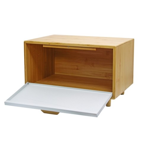 CHLEBAK BAMBUSOWY POJEMNIK NA PIECZYWO BRUNBESTE BB-4253 BIAŁY