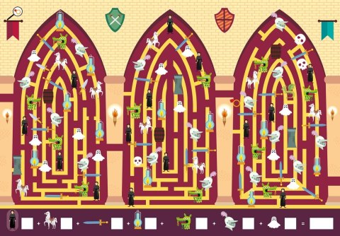 Książeczka Labirynty z Krainy Czarów