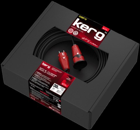 Przedł. KERG 3G1.5 30M CZARNY H05RRF PL guma EPR