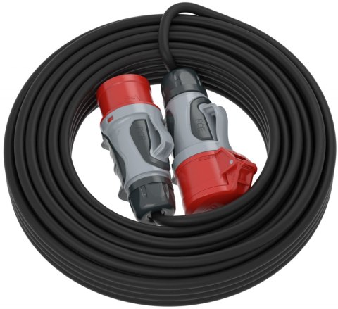 Przedł. SIŁOWY KERG 5G1.5/16A 20M CZARNY H05RRF guma EPR