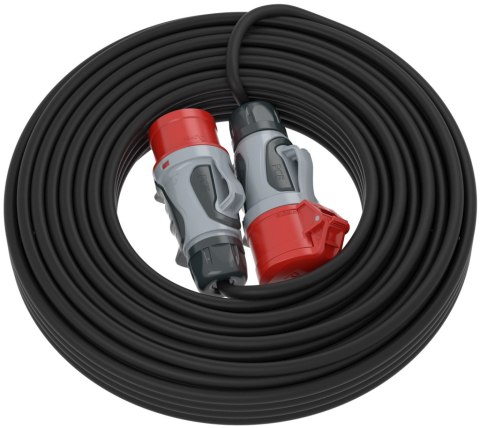Przedł. SIŁOWY KERG 5G1.5/16A 30M CZARNY H05RRF guma EPR
