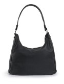 Czarna, damska torebka skórzana na ramię VOOC EP20