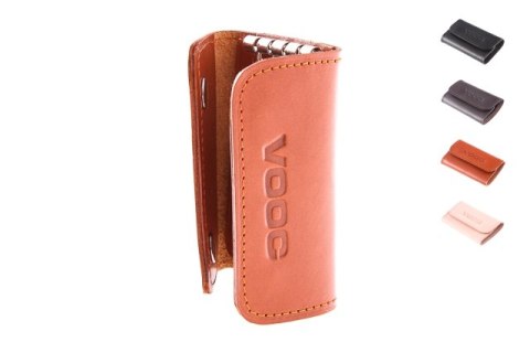 Etui na klucze skórzane Vintage P10 BLACK