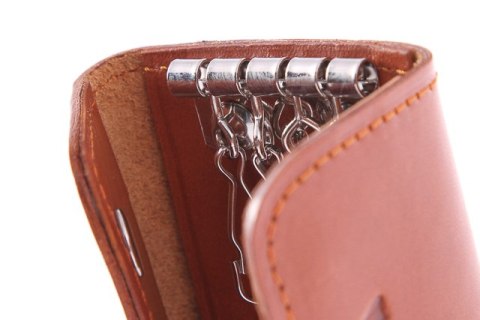 Etui na klucze skórzane Vintage P10 BLACK