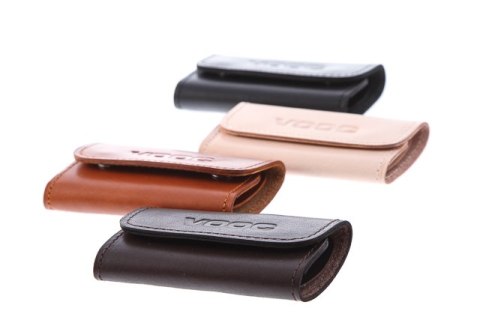 Etui na klucze skórzane Vintage P10 BLACK