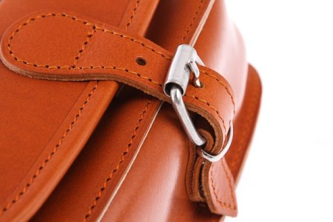 Torebka listonoszka skóra Vintage P26 BLACK