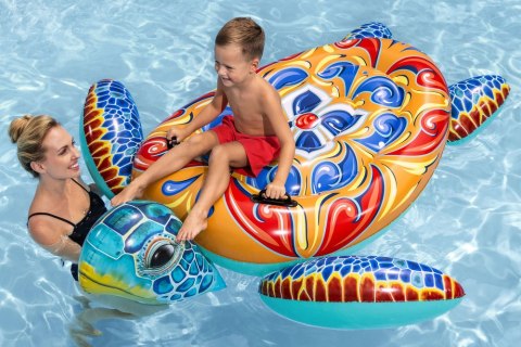 Dmuchany Materac Żółw 183 x 173 cm Bestway 41523