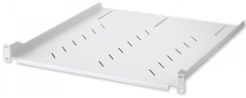 INTELLINET Półka 1U 470 mm rack 19, 4 pkt mocowania, perforowana, szara I-CASE TRAY-6