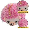 Pluszowy Jeż Maskotka Brelok Kółko Różowy 9cm