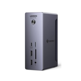 13w1 Stacja dokująca Thunderbolt 4 / USB-A / DP / RJ45 / czytnik SD TF / USB-C / mini jack