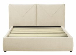 Łóżko tapicerowane MOSO 160x200 cm beż