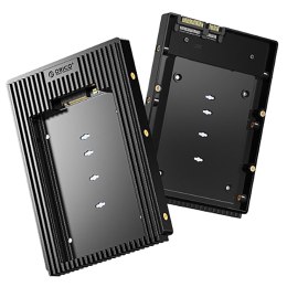 Adapter D2NS-6G przejściówka dysku M.2 NGFF na 3.5'' - czarny