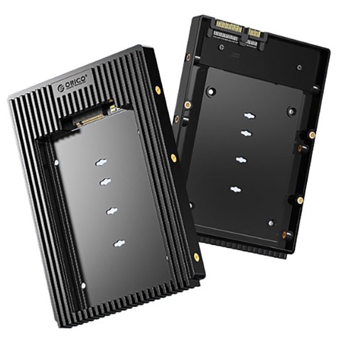 Adapter D2NS-6G przejściówka dysku M.2 NGFF na 3.5'' - czarny