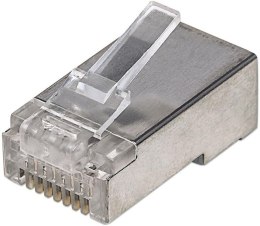 INTELLINET Wtyk RJ45 8P/8C Cat5e STP, drut, 100 szt 790574