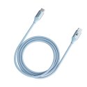 Kabel przewód CDX 100W 5A Power Delivery USB-C 1m - niebieski