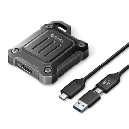 Kieszeń dyskowa wzmocniona taktyczna XAM2 M.2 2230 USB-C - czarna