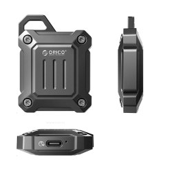 Kieszeń dyskowa wzmocniona taktyczna XAM2 M.2 2230 USB-C - czarna