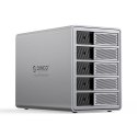 Macierz dyskowa 9858T3 z Thunderbolt 3 na 5 dysków 2.5'' / 3.5'' SATA HDD / SSD - szara