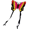 LATAWIEC MOTYL 88x78CM RÓŻOWO ŻÓŁTY ENERO TOYS