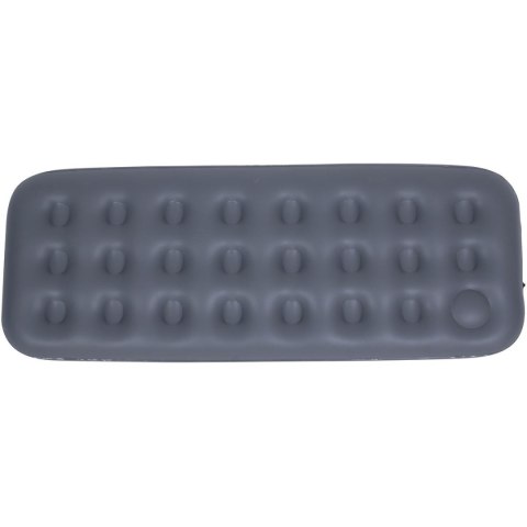 MATERAC FLOKOWANY 1-OSOBOWY Z WBUDOWANĄ POMPKĄ NOŻNĄ 191x73x22CM 24130