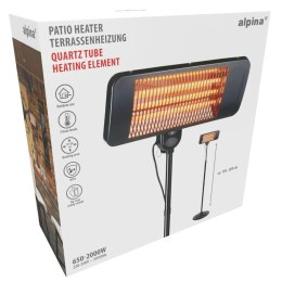 GRZEJNIK OGRODOWY PIONOWY 650-1300-2000W ALPINA