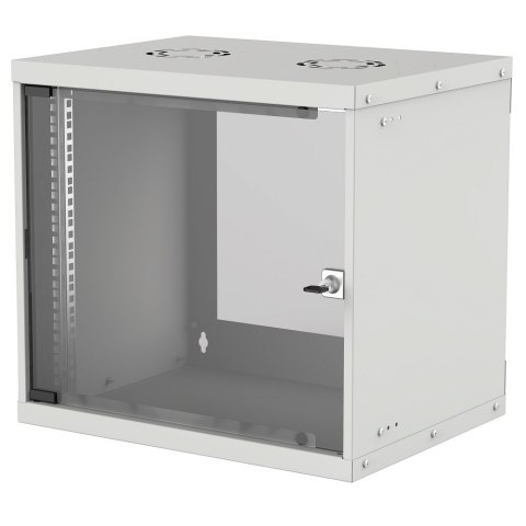 INTELLINET Szafa wisząca Rack 19" 9U 540/400 szara, do złożenia 714167