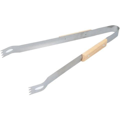 SZCZYPCE DO GRILLA Z DREWNIANĄ RĄCZKĄ