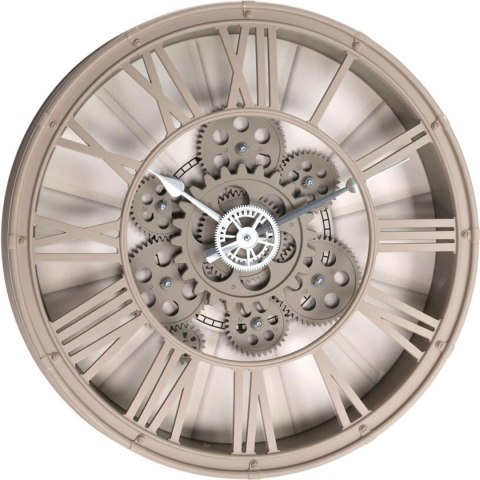 ZEGAR ŚCIENNY OBROTOWY MECHANIZM 38CM CAPPUCCINO