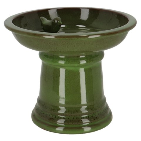 Poidełko dla ptaków z terakoty