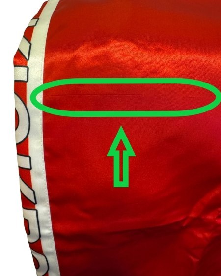 (W) Spodnie sportowe długie SKBP-100W czerwone XXXXS (WAKO APPROVED new)