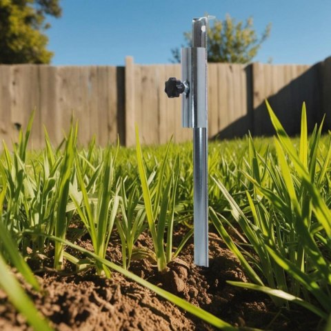 WBIJANA BAZA DO PARASOLA METALOWA 50CM CAMP ACTIVE