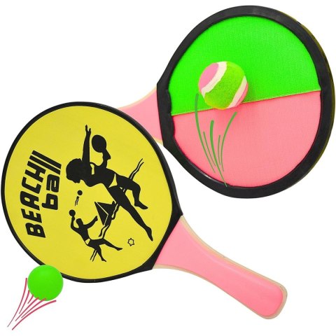 ZESTAW RAKIETEK 2W1 BEACH I CATCH BALL ENERO