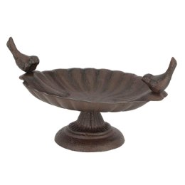 Żeliwne poidełko dla ptaków na nóżce