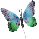 Dekoracja ogrodowa do wbicia Motyl 3 szt