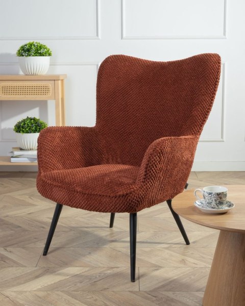 Fotel wypoczynkowy ROKER kolor miedziany