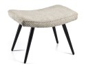 Fotel z podnóżkiem ROKER kolor beżowy