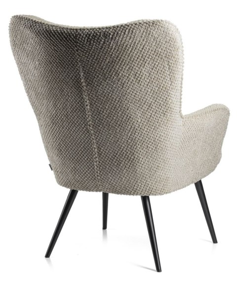 Fotel z podnóżkiem ROKER kolor beżowy