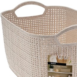 Koszyk do przechowywania beżowy 30x19xh17 cm