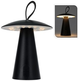 Lampa stołowa USB LED czarna 17 cm