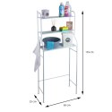 Metalowa półka stojąca nad pralkę 62x25xh155cm