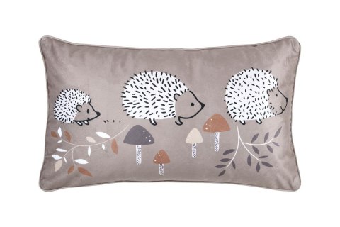 Poduszka GABIN BRUN 30x50 jeże chmurki
