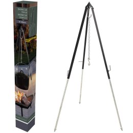 Regulowany stojak na kociołek trójnóg 150 cm