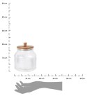 Słoik do przechowywania szklany 2200 ml