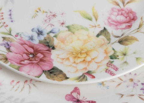 Talerz porcelanowy Delicate Flowers 19 cm