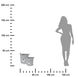 Zestaw koszyków do przechowywania koala 2 szt.